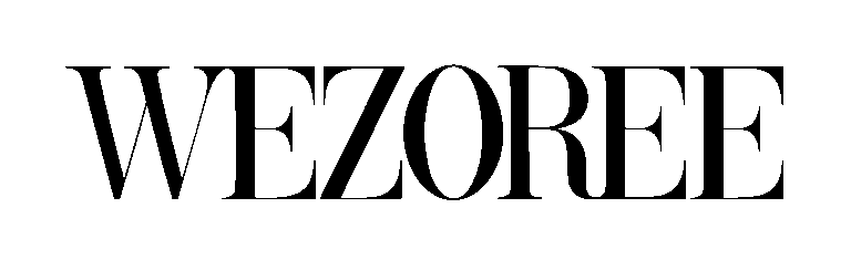 Elegant black serif wezoreé logo on white, perfect for luxury wedding branding.